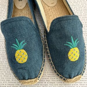 Soludos pineapple espadrilles